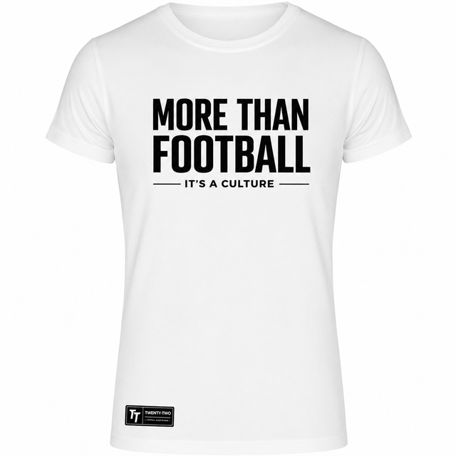 Majica MORE THAN FOOTBALL bijela
