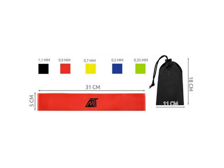 Set traka za jačanje 3/5kom