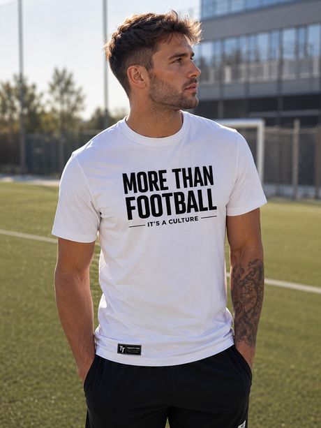 Majica MORE THAN FOOTBALL bijela