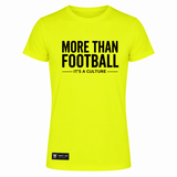 Majica MORE THAN FOOTBALL neon